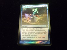 WALK THE AEONS-FOIL TIME  SPIRAL EDITION MAGIC THE GATHERING CARD.