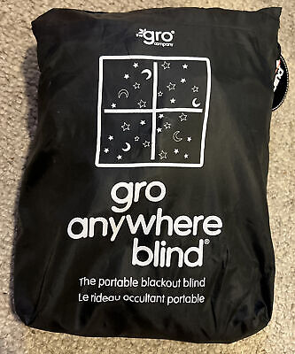 THE GRO COMPANY Gro Anywhere Blind Portable Travel Black Out - Large 198 X 130cm • 17.99£