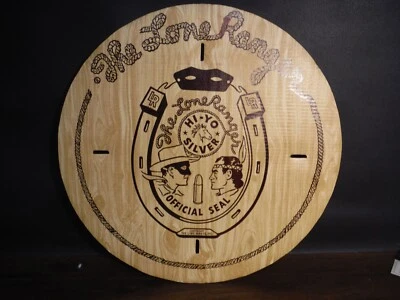 Objetivo publicitario de cartón original The Lone Ranger años 60, póster, letrero 20" Foto 1 de 4