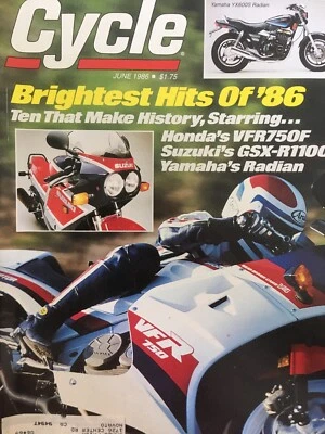 Cycle magazine June 1986 - Image 1 of 3