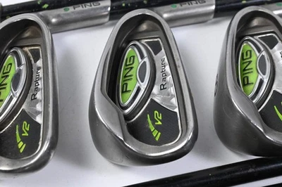 Ping Rapture V2 Irons / 5-PW+GW+SW / Green Dot / Regular Flex Ping TFC 939 - Image 1 of 4