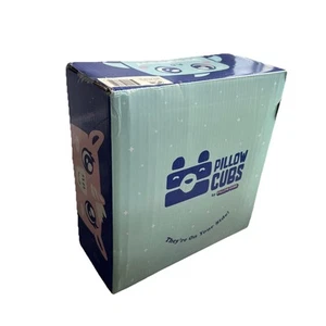 PILLOW CUBS Pillow Cube Sloth Side Sleeper Removable Washable Pillow Cover NIB - Picture 1 of 7