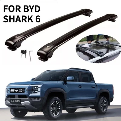 For BYD Shark 6 2024-2025 Cross Bar Roof Rack Bars Rails Crossbars  Accessory - image 1 of 4