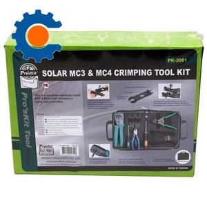 Eclipse Tools Pro'sKit Solar MC3 & MC4 Crimping Tool Kit - Picture 1 of 3