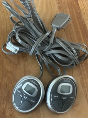 Sunbeam Dual P85KQA 4 puntas manta térmica colchón almohadilla control Foto 1 de 4