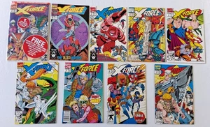 X-Force #1 -#9 1st Domino, 2nd Deadpool! Rob Liefeld Marvel Comics Lot 1991 - Bild 1 von 24