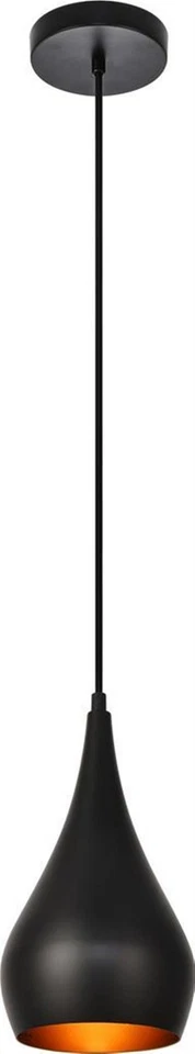 Adjustable Black Pendant Light-Nora Collection - Image 1 of 1