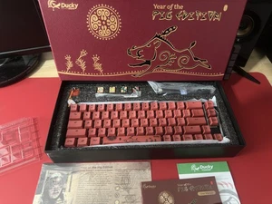 Ducky Year of the Pig 2019 Mechanical Keyboard - Cherry Silver, BRAND NEW - Picture 1 of 8