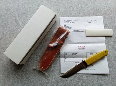 Cuchillo y herramienta Bark River Sandstorm A Knife Mike Stewart personalizado Foto 1 de 4