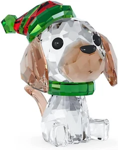 Swarovski Holiday Cheers Beagle Figurine - Picture 1 of 3