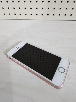 Apple iPhone SE 1st Gen A1662 Carrier: Unlocked Rose Gold 64GB Top Left Corner - Image 1 of 4