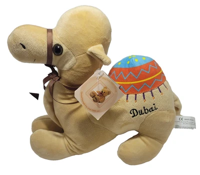 Dubai camel 9" plush soft cuddly toy souvenir with tags - Image 1 of 4