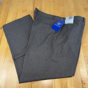 Herren Levi's Action Slacks Braun Größe 44x32 Polyester Hose Vintage Neu Mit Etikett - Bild 1 von 11