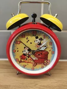 Vintage Mickey Mouse & Minnie Wecker 1988 von Walt Disney & House Martin funktionstüchtig - Bild 1 von 16