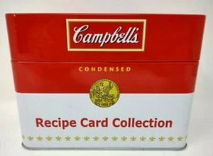 Campbell's Soup 76 Receta Tarjeta Colección Protección Almacenamiento Lata 2013 - Imagen 1 de 9