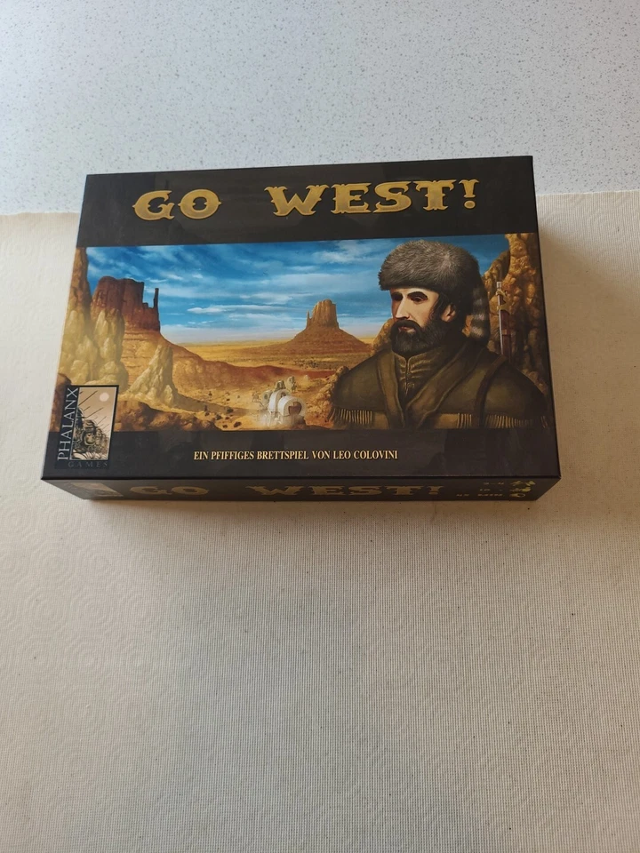 Go West - Phalanx - Brettspiel Familienspiel Gesellschaftsspiel 2-4 Spieler - Bild 1 von 1