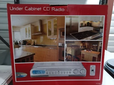 GPX KC218S Under Cabinet CD Player NEW - Image 1 of 4