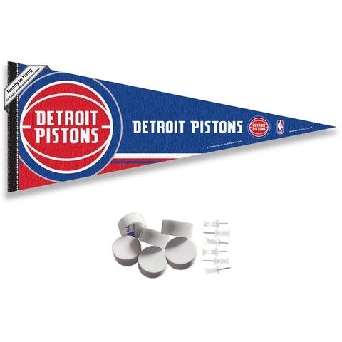 Detroit Pistons Wall Banner Pennant Flag Cover