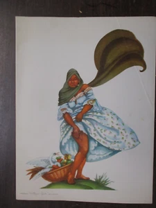 VINTAGE S.S. ARGENTINIEN KREUZFAHRT ABENDMENÜ 1. DEZEMBER 1968 PARAGUAY ROLLING A CIGAR - Bild 1 von 3