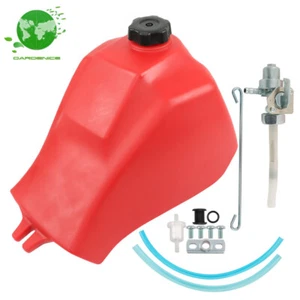 Tanque de combustible de gasolina de plástico rojo para Honda ATC200ES para Big Red ATC185S ATC200 ATC200M - Imagen 1 de 11