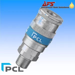 Acoplamiento de línea de aire PCL VERTEX genuino 1/4 BSPT macho AC91CM accesorio de conector de herramienta - Imagen 1 de 2