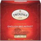 Twinings of London English Breakfast Black Tea Bags 100 Count Pack of 1