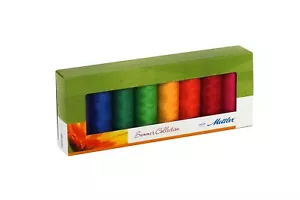Mettler Silk Finish Cotton Thread Set 8 Spools Summer - Picture 1 of 1