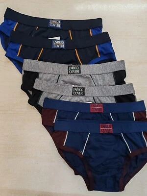 SLIP UOMO ENRICO COVERI A FANTASIA , 6 pezzi - Immagine 1 di 4