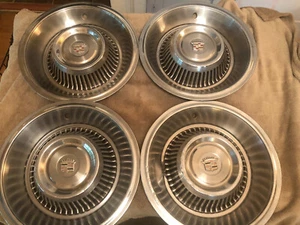 1963 1964 Cadillac Coupe Deville Sedan Fleetwood hubcaps wheel covers 16”. DD73 - Picture 1 of 12