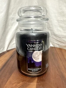 Yankee Candle Midsummer's Night 22 oz Large Scented Jar Candle - Picture 1 of 4