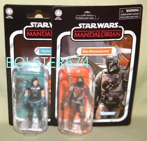 CARA DUNE VC164 & MANDALORIAN VC166 Star Wars 2020 Vintage Collection 3.75" - Picture 1 of 21