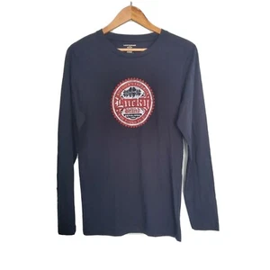 Lucky Brand Sleepwear Navy Shirt Top Size S - Picture 1 of 3