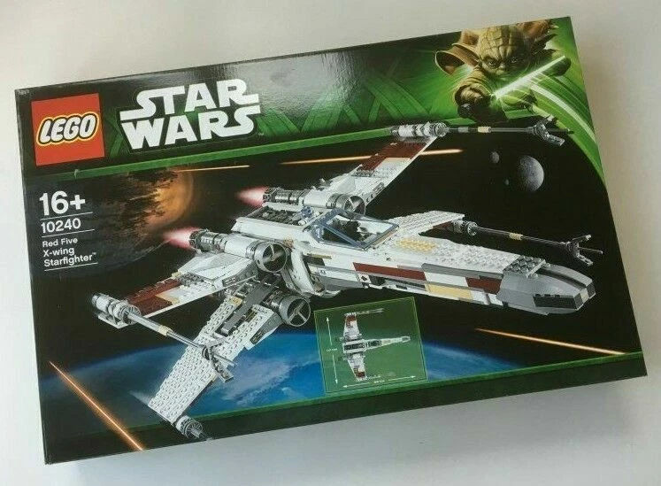 Lego Star Wars Red Five X-wing Starfighter 10240 UCS Skywalker Rey Palpatine New - Image 1 of 1