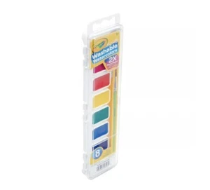 Crayola 8ct Watercolor Paints with Brush (Pack of 80) - Picture 1 of 7