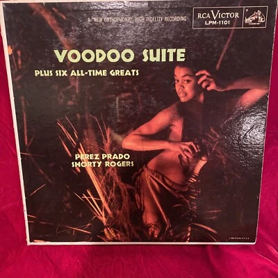 Perez Pardo & Shorty Rogers, Voodoo Suite Plus, RCA LPM 1101-F Vinyl. Latin ‘55 Foto 1 de 4