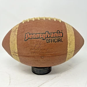🏈 RARE Vintage 1960s Pennsylvania Official Hi-Point PFH-65 Football Made in USA - Picture 1 of 7