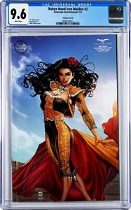 Robyn Hood Iron Maiden #2 CGC 9.6 (Feb 2021, Zenescope) Mike Krome Spain Cover H - Bild 1 von 2