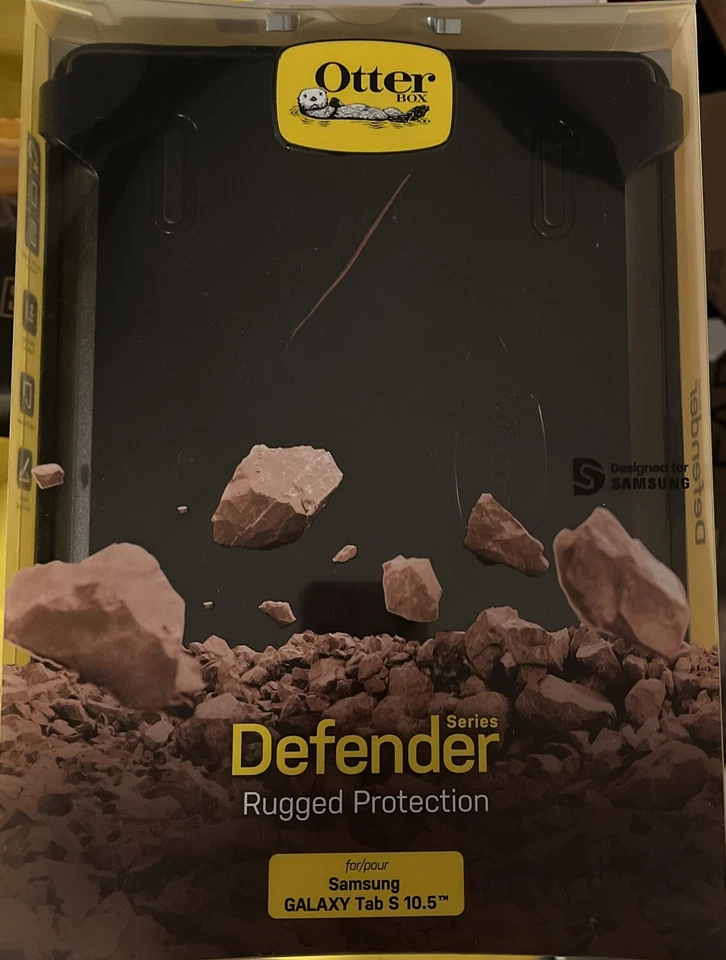 Otterbox Defender Series Case for Samsung Galaxy Tab S 10.5-Inch Black, 77-50164 - Image 1 of 1