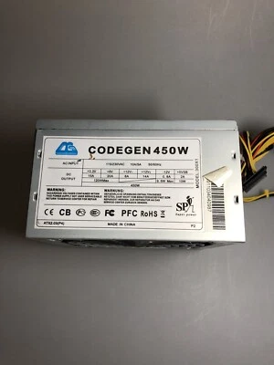 Pc nettzteil mit schalter 450 W  Model 300 X1 - Bild 1 von 3