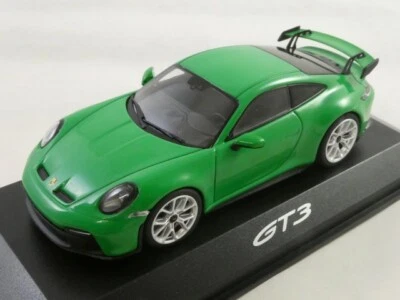 MINICHAMPS Porsche 911 (992) GT3 Verde 2021 Dealer Caja 1/43 WAP0201500NGT3 - Imagen 1 de 3