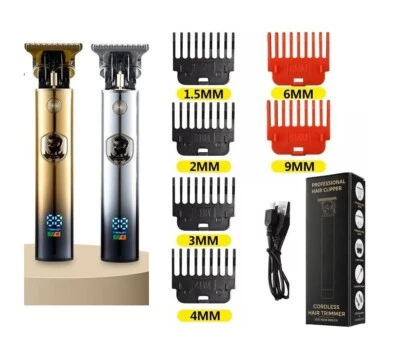 URBANWAZE Elektrorasierer Profi Herren Bart Haarschneider Trimmer Maschine Kabellos💧