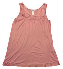 Vintage Vanity Fair 2XL/48 100% Nylon Nightgown Pink 80s VTG