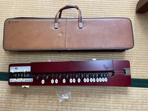 Peacock harp acoustic nagoya model matsu made by Suzuki Taisho Goto koto w/case - Picture 1 of 10