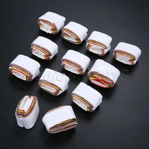 12Pcs Magic Prop Multicolour Mouth Paper Coil Magician Clown Warm Up Show Trick - Picture 1 of 12