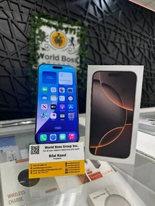 iPhone 16 Pro Max - Desert Titanium - Unlocked - Physical SIM - Photo 1 sur 2