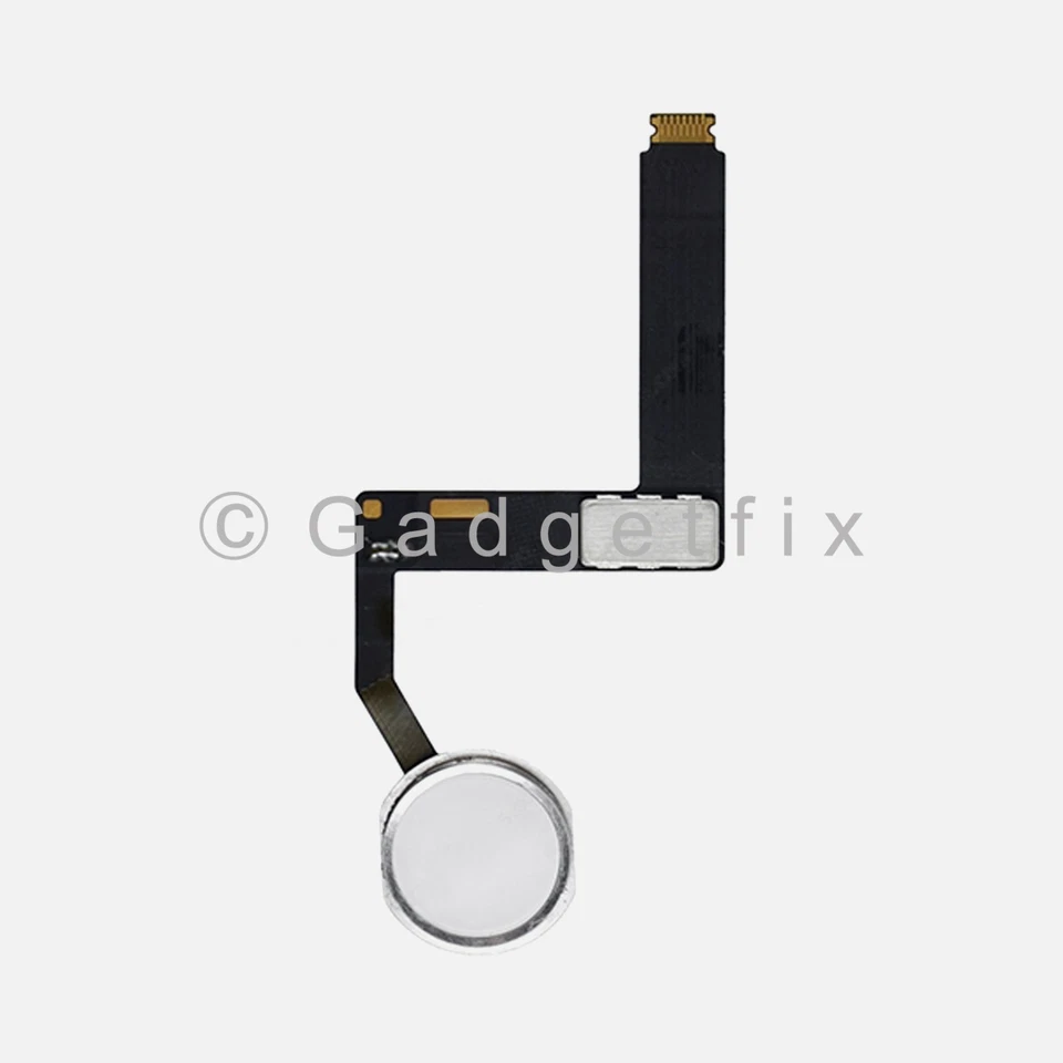 US iPad Pro 9.7 A1673 A1674 A1675 Silver Home Menu Button Flex Cable Replacement - Image 1 of 1