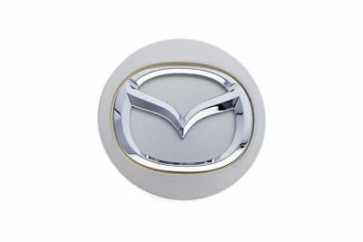 Mazda 3 5 6 Miata RX8 CX7 CX9 Silver Wheel Hub Center Cap Cover OEM BBM237190 - Image 1 of 4