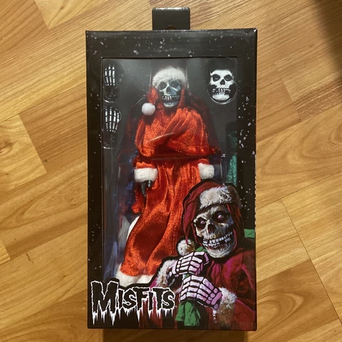 NECA Red Misfits Fiend Santa Christmas Retro 8 inch Action Figure New Cover