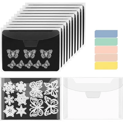 48 Fogli Magnetici per Conservare Fustelle, Timbri e Fustelle, Tasche Porta2816 - Immagine 1 di 4