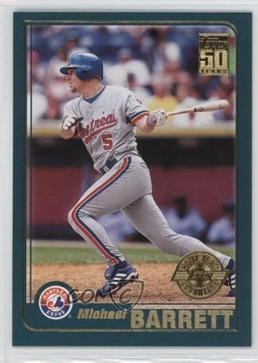 2001 Topps Home Team Advantage Michael Barrett #179 - Image 1 of 2